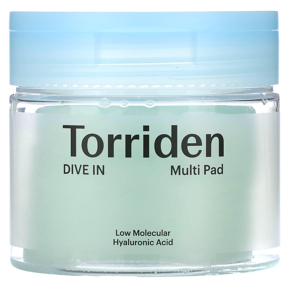 Torriden, Dive In, мультивитамины с низкомолекулярной гиалуроновой кислотой, 80 шт., 160 мл (5,41 жидк. унц.)
