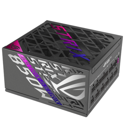 Блок питания ASUS  850W, ROG Strix 850W Platinum, Full Modular, 80+ PLATINUM, ROG-STRIX-850P-GAMING