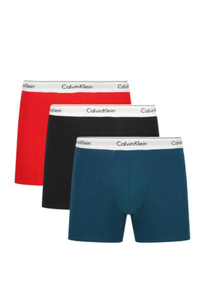 Bokserki 3-pack Calvin Klein Underwear - темно-синий(000NB2381A)