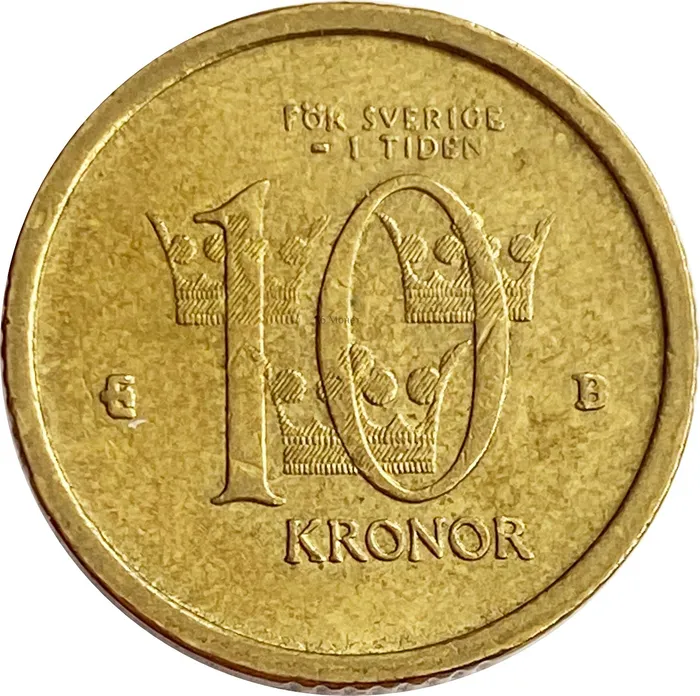 10 крон 2002 Швеция