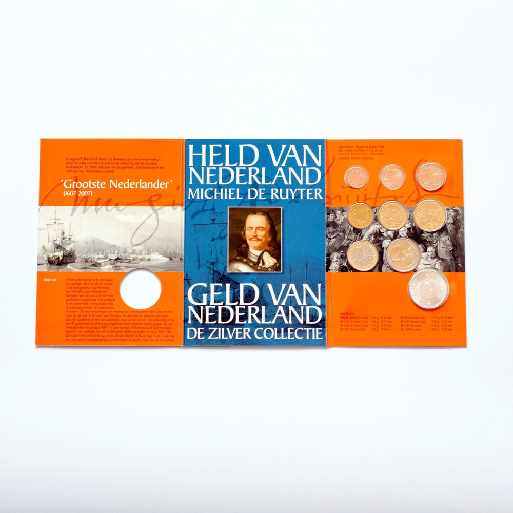 Netherlands 2007 Year Sets "Michiel de Ruyter" 6 Coin Sets