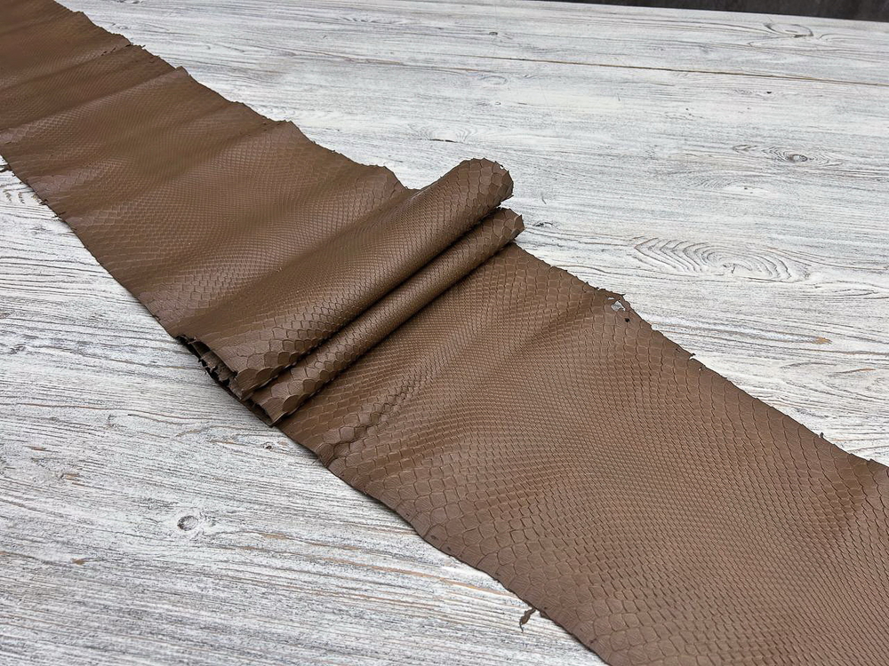 Praga Cashmere (1,0-1,2 мм), натуральная кожа питона