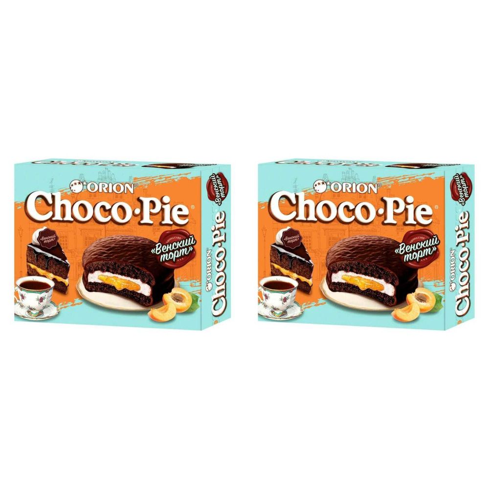 Orion Choco-Pie Венский торт, 360 г, 2 шт