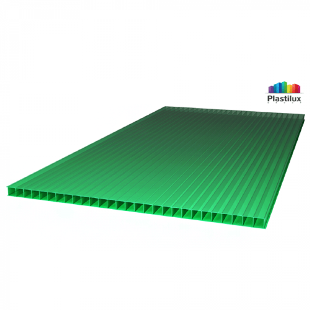 Сотовый поликарбонат 4 мм 2,1х12 м (12,1 кг) Royalplast (цветной)