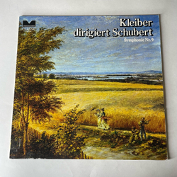 Винтажная виниловая пластинка LP Schubert Шуберт, Das Kolner Rundfunk Sinfonie Orchester, Erich Kleiber, Kleiber Dirigiert Schubert, Симфония Symfonie Nr. 9 (Австрия 1973)
