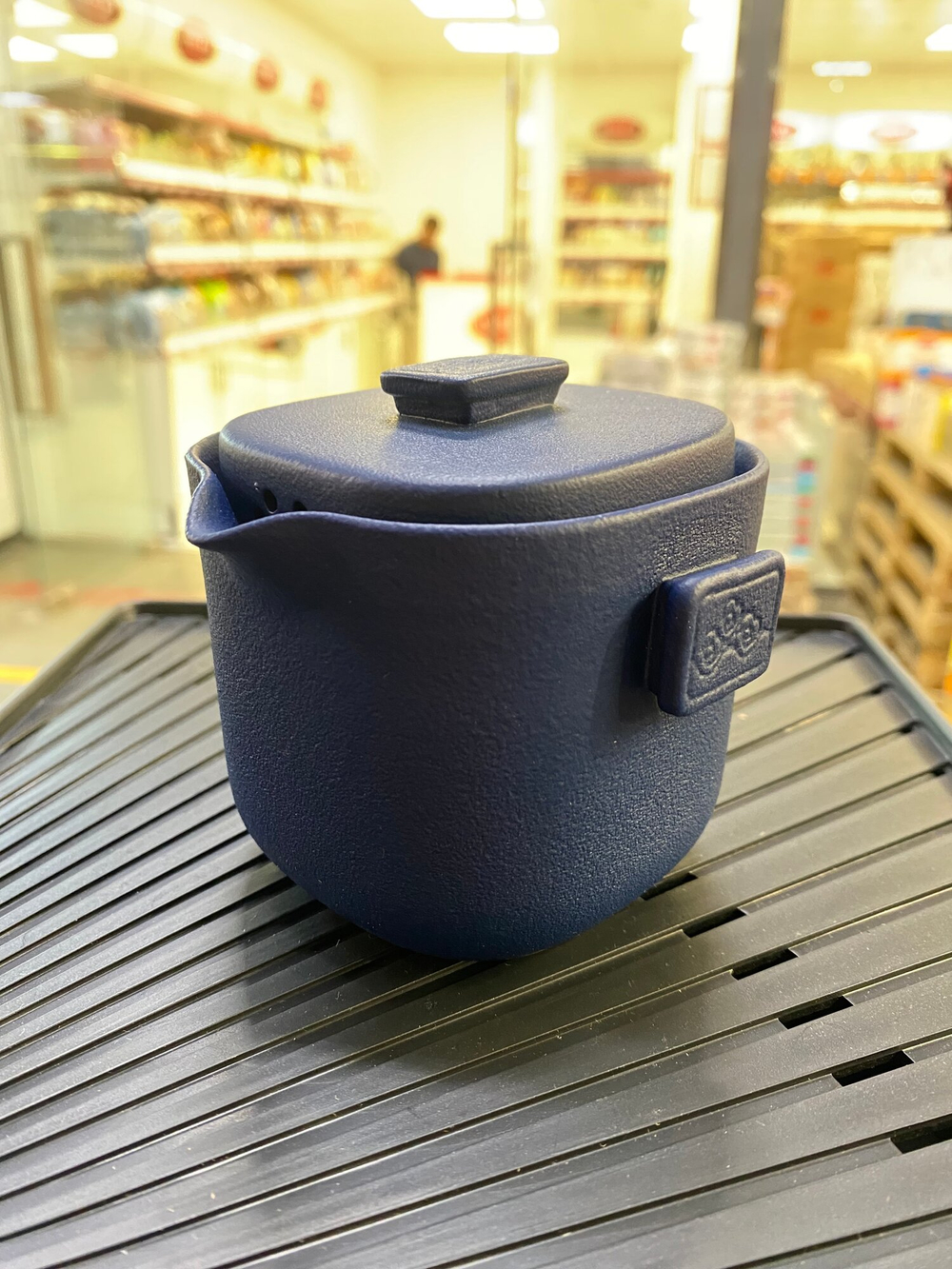 Набор для чайной церемонии "Синий", керамика, 9 элементов, 4 персоны