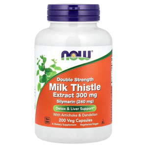 NOW Milk Thistle Extract 300 мг 200 кап