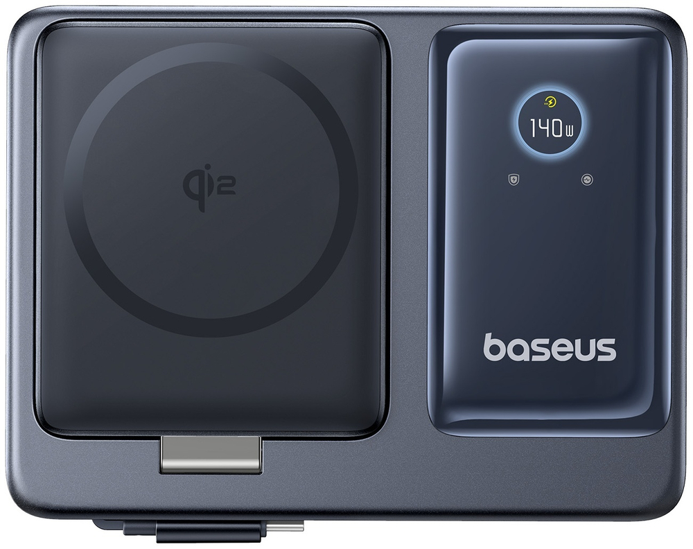 Зарядное устройство Baseus NOMOS 5-in-1 USB Type-C, USB черный