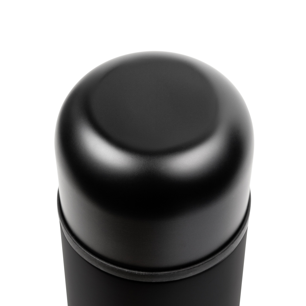 Термос Relaxika 101 (1 литр), черный (без лого)