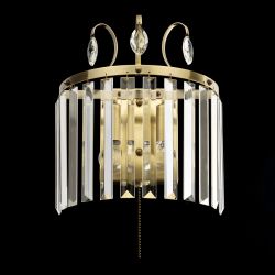 Citilux Инга CL335323 Бра хрустальное с выключателем Бронза