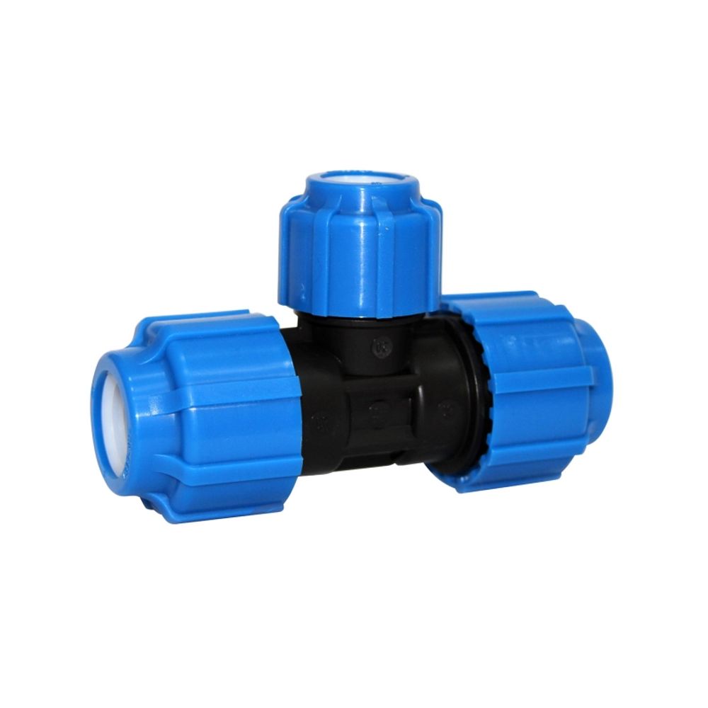 Тройник ПЭ 50х25х50 обж. (ТПК-АКВА)