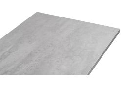 Стол Алеста Лофт 120х60х77 25 мм бетон / белый матовый