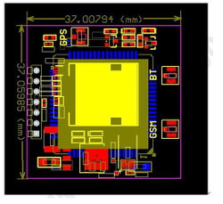 Модуль SIM808 GPS-GSM-BLUETOOTH
