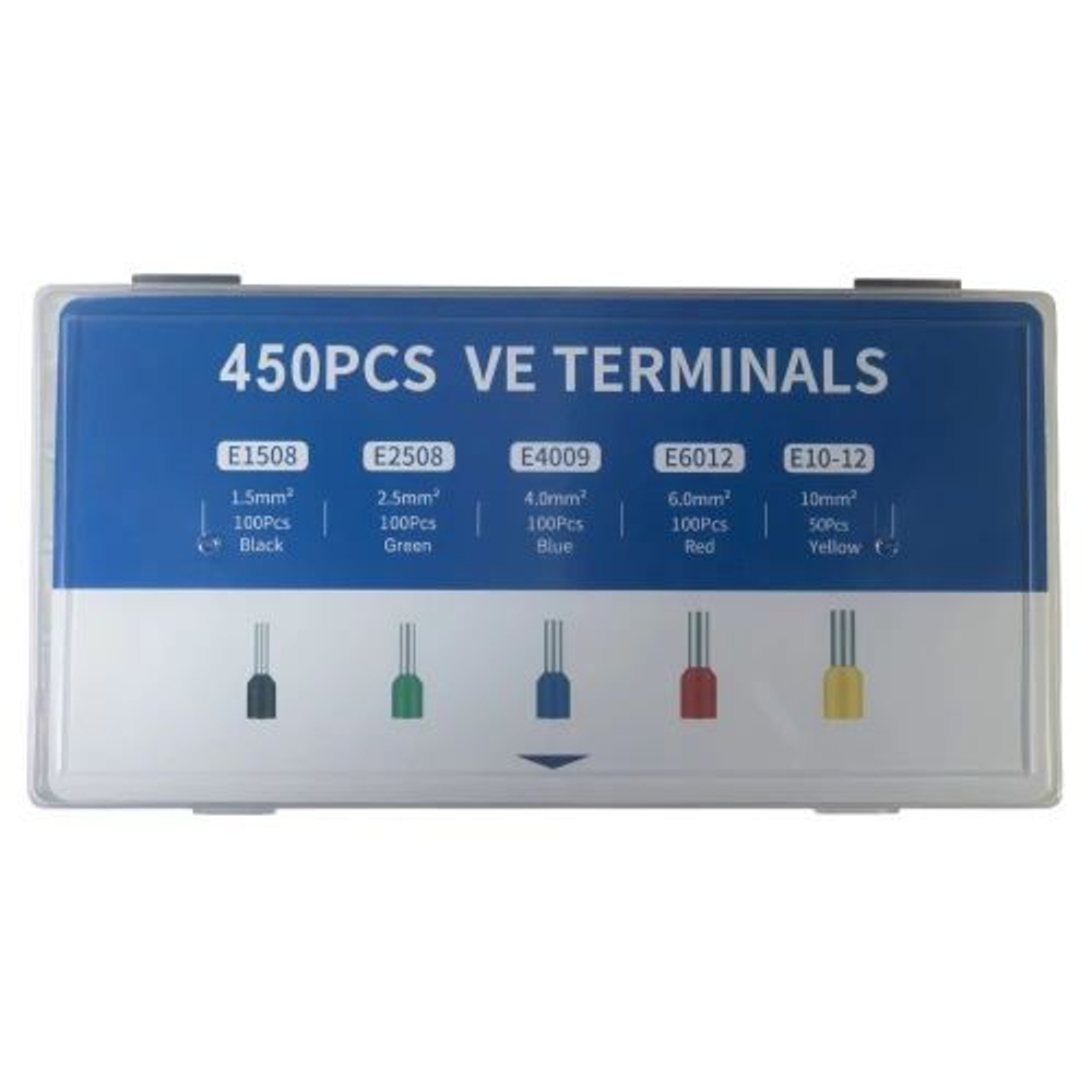 Набор втулочных наконечников НШВИ (450 штук)