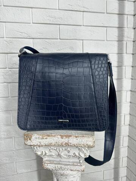 Сумка Zilli кожа крокодила