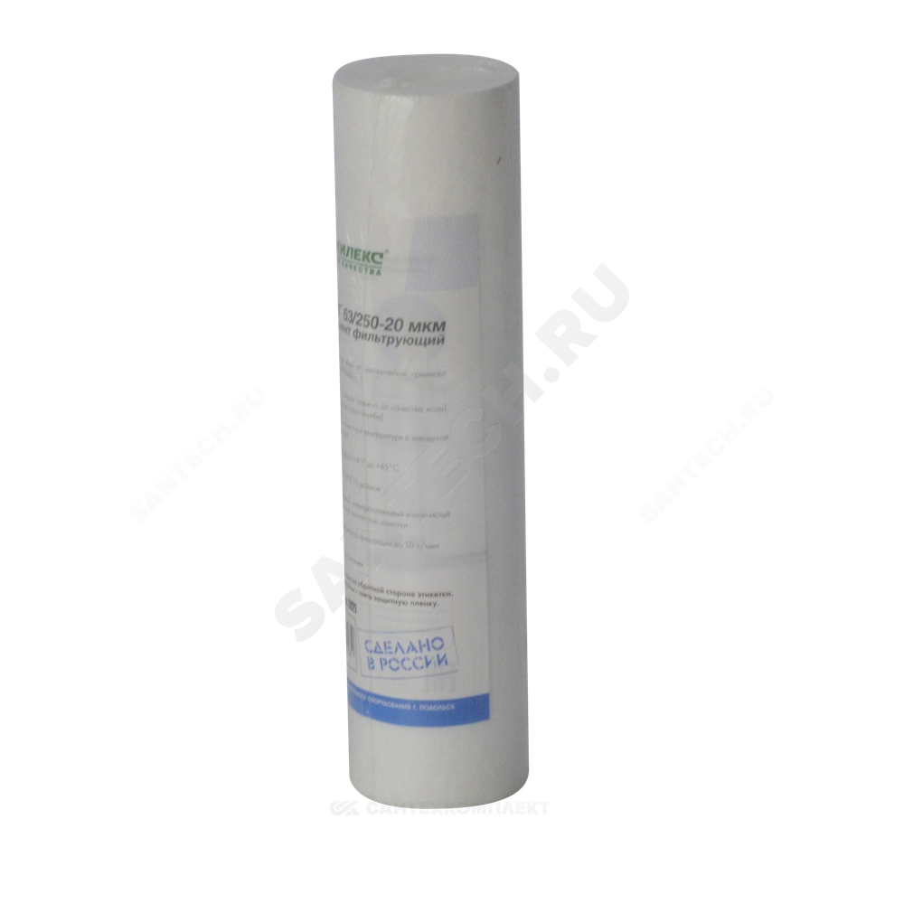Картридж механический ЭФГ 63/250 20 мкм Slim Line 10" Джилекс 1331