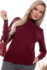 Водолазка Осенняя история (бордовая) Б14542-20М LT Collection