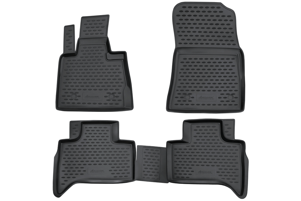 Коврики в салон для BMW X5 1999-2006, 4 шт. (полиуретан, серые) NLC.05.29.211K