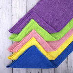 Салфетка из МИКРОФИБРЫ 30х30см комплект 10 шт. MULTI COLOUR ECONOMY 180 г/м2 LAIMA HOME (2 штуки в упаковке)