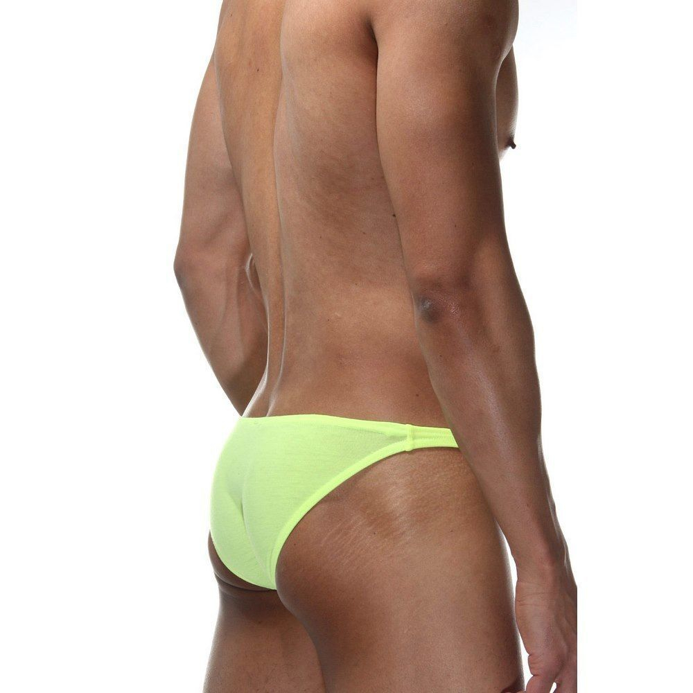 Трусы мужские слипы желтые DARKZONE DZN6436