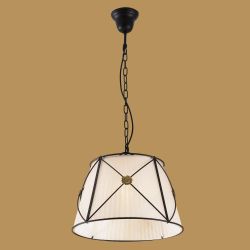 Citilux Дрезден CL409112 Подвесной светильник с белым абажуром