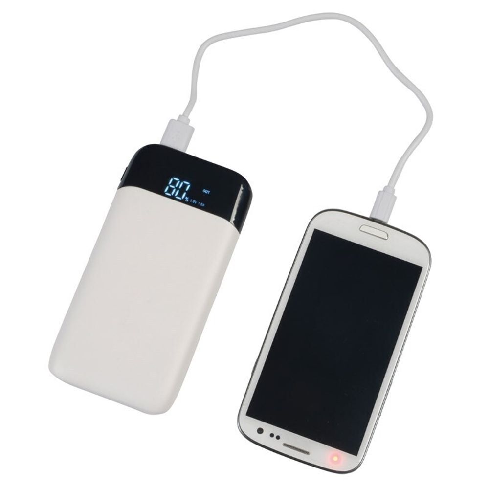 Повербанк BIG CAP 8000 mAh Белый