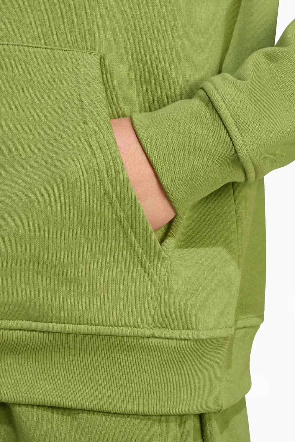 Кофта adidas Trefoil Essentials - зеленый