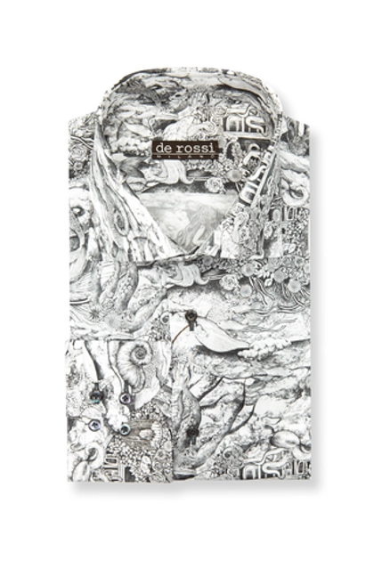 Рубашка с принтом "Русалочка"