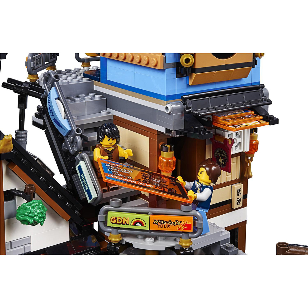 LEGO Ninjago: Стремительный странник 70654 — Dieselnaut — Лего Ниндзяго