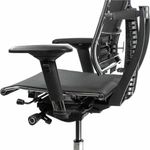 Кресло МЕТТА "YOGA" Y 4DF B2-5D, адаптивная спинка, 3D-подголовник, сверхпрочная сетка, черное