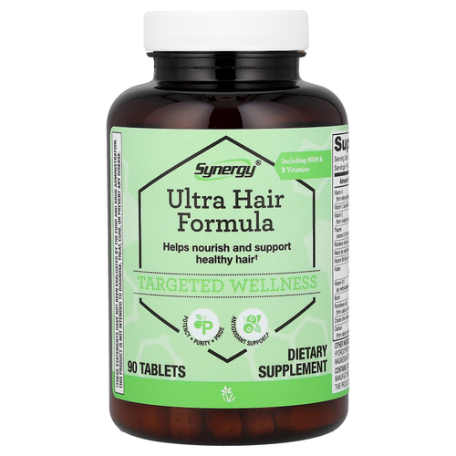 Vitacost, Synergy®, Ultra Hair Formula, 90 Tablets