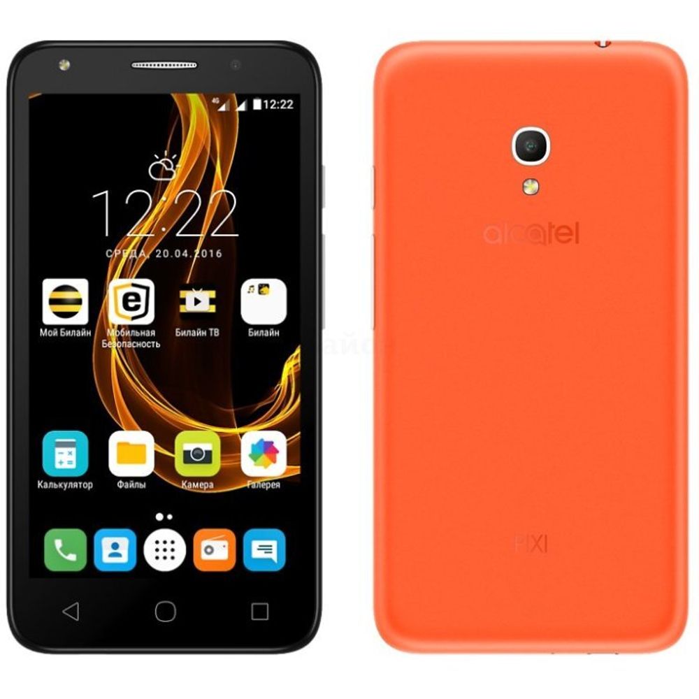 Смартфон Alcatel PIXI4 5045D 8 ГБ оранжевый