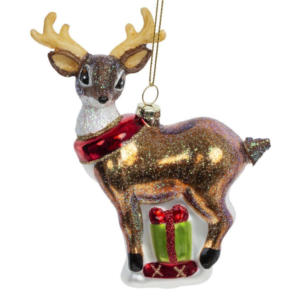 GAEM Украшение новогоднее "Олень" , L10 W4,5 H13 см