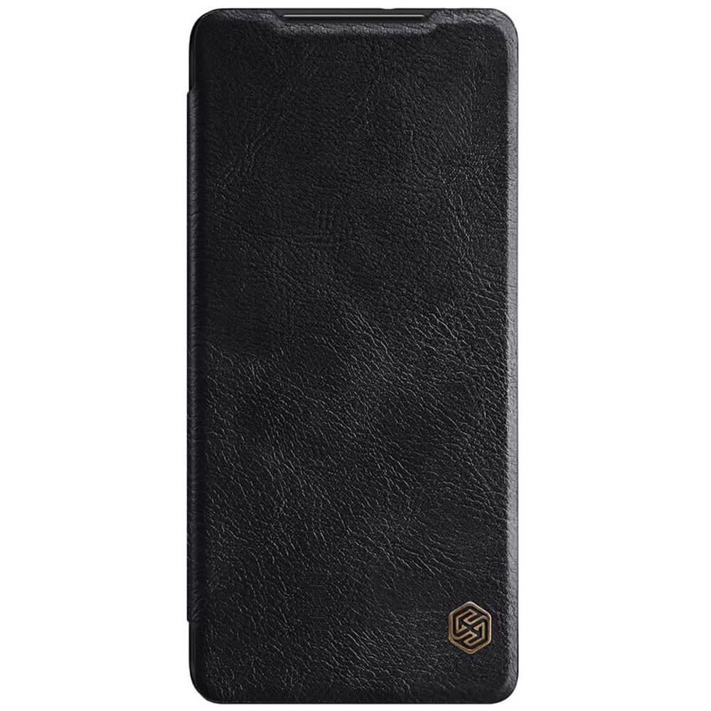 Кожаный чехол-книжка Nillkin Leather Qin для Samsung Galaxy S21 Ultra