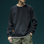 Толстовка универсальная в Японском стиле из двух частей на осень с круглым вырезом