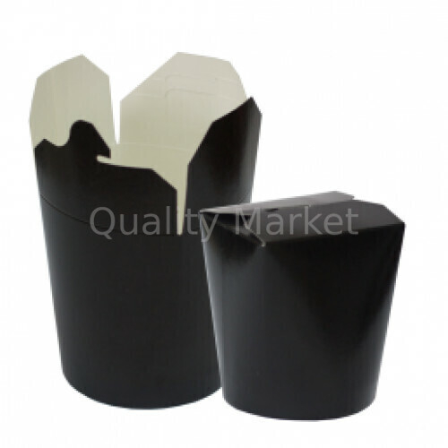 Контейнер бумажный "Сhina Pack" 500 мл Черный