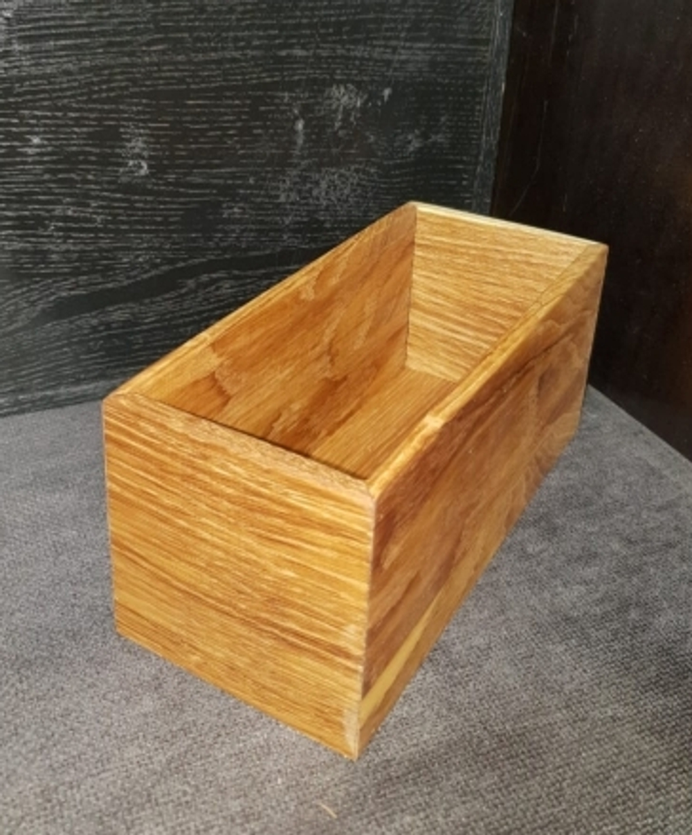 Ящик для кондиментов дуб; H=10,L=23,B=10см