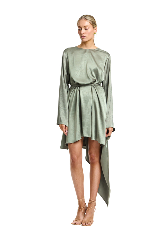Платье ассиметричное Invitation olive