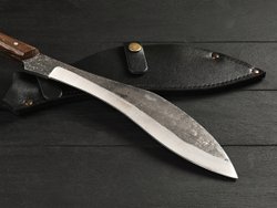 Непальский нож "Кукри", сталь 95Х18, рукоять венге