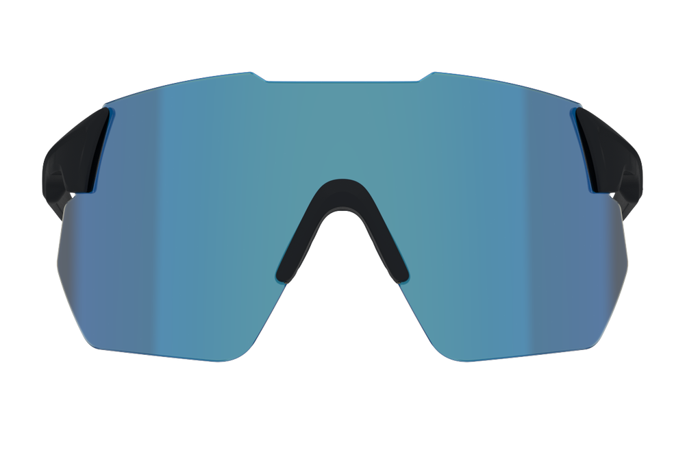 Спортивные очки 720armour Kamikaze C9 / Matte Black / Ultra Blue Lens