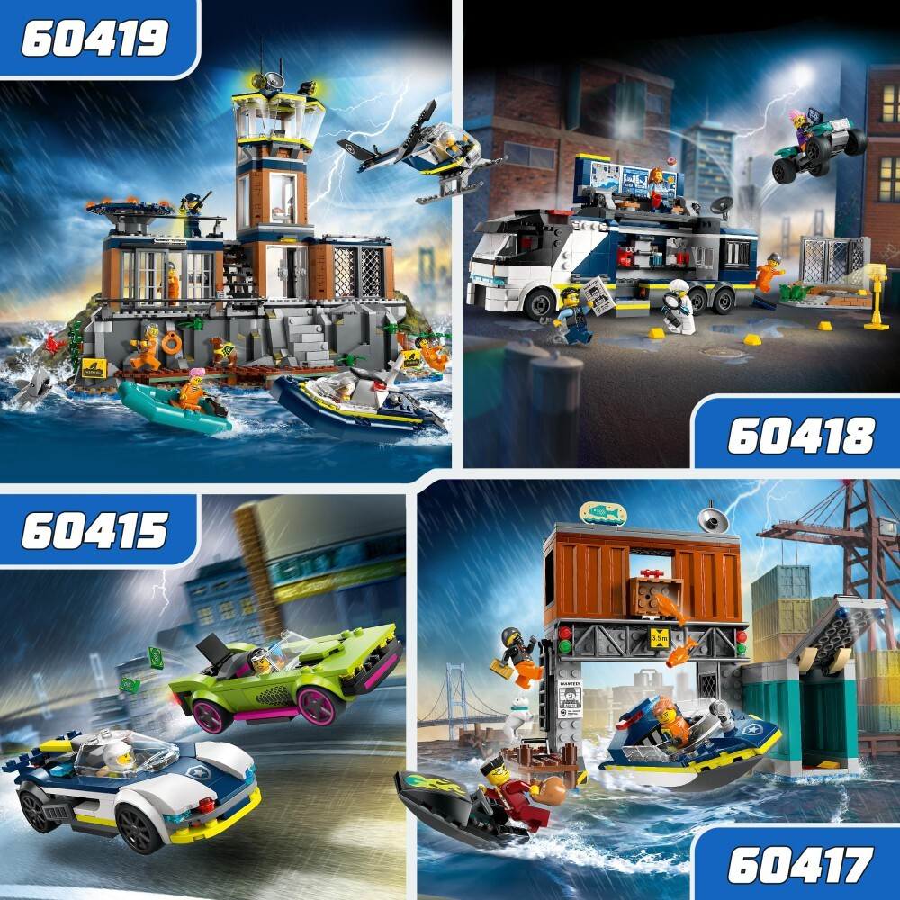 LEGO City - Полиция острова-тюрьмы 60419 / артикул   60419  / GTIN 5702017583716