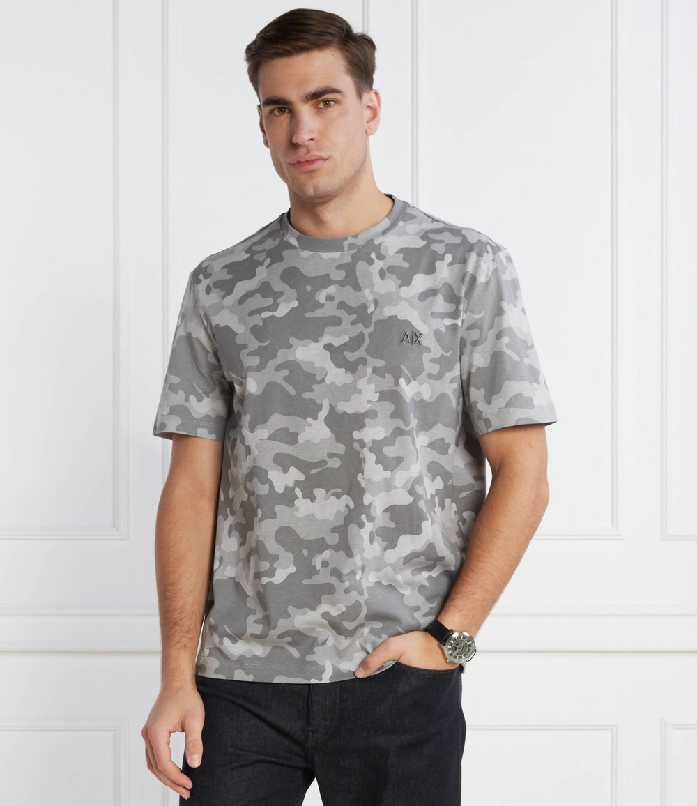Футболка Armani Exchange - серый(3DZTEU ZJ9JZ)