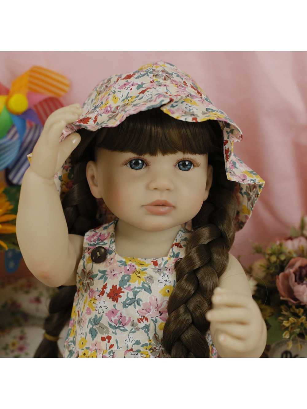 Кукла Реборн виниловая LifeReborn 55см (LR-032)