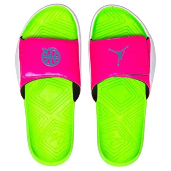 Jordan Slide 'Green Pink'
