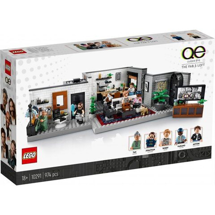 Конструктор LEGO Creator Строительная модель -Пентхаус Queer Eye Fab 5 10291