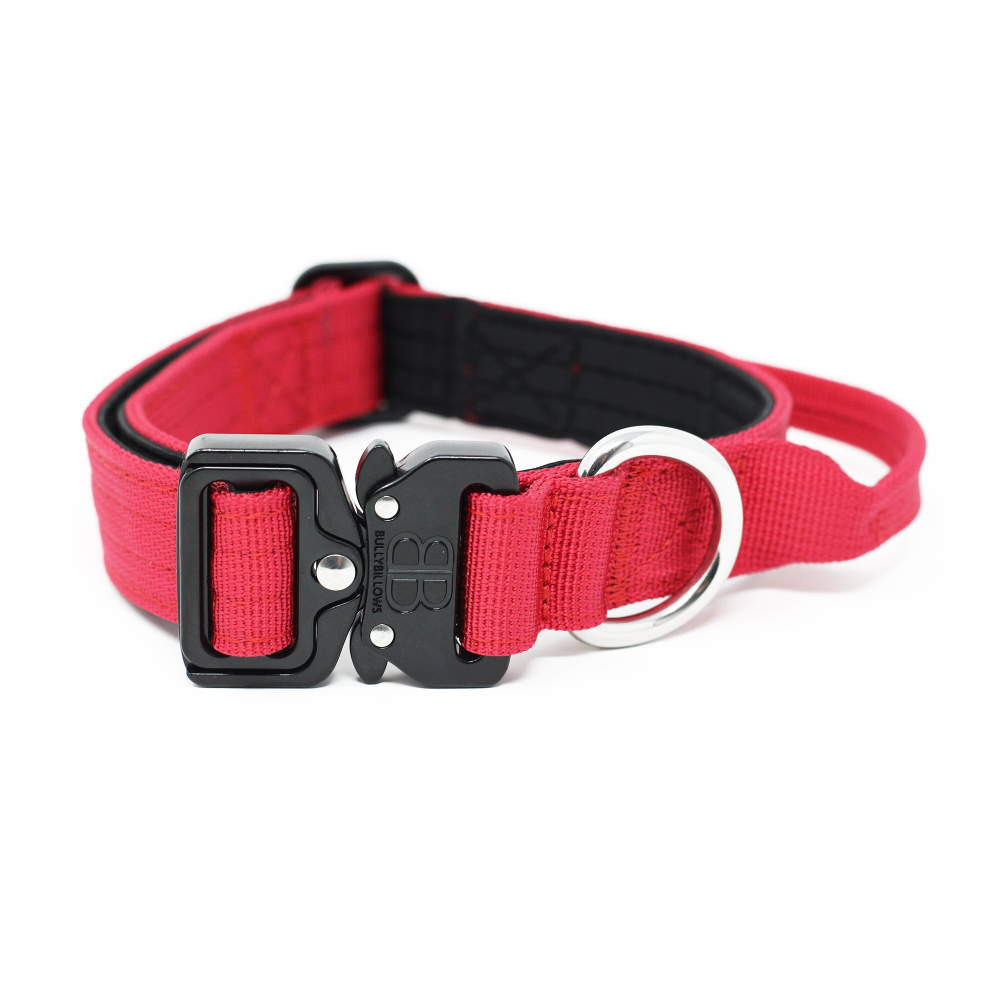 Ошейник Combat 2,5 см с ручкой BullyBillows