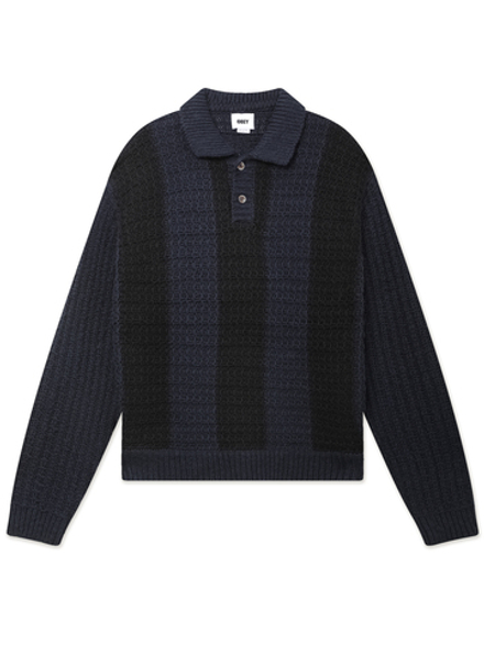 Свитер-поло Obey Textured Rugby Polo