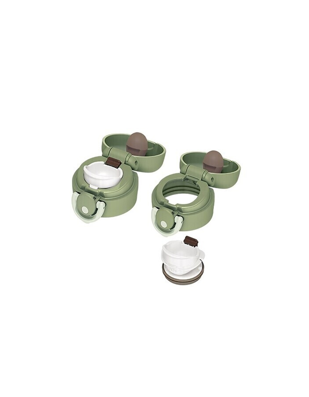 Термокружка Thermos JNR-601 KKI (0,6 литра), оливковая