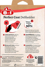 8IN1 Perfect Coat Дешеддер для средних собак