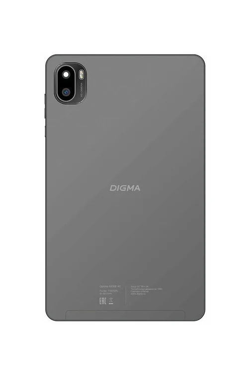 Задняя крышка с рамкой для Digma 8430E 4G (Серая)